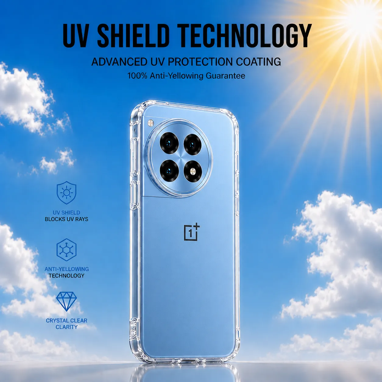 Anti Yellow Clear Case